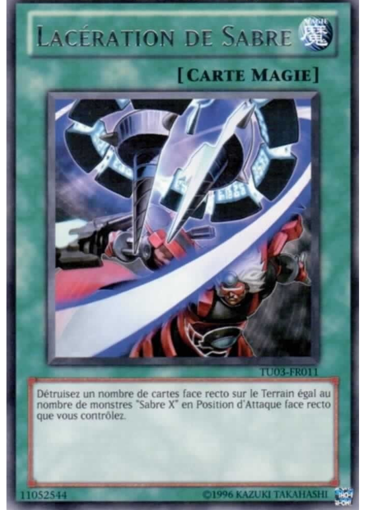 Lacération de Sabre