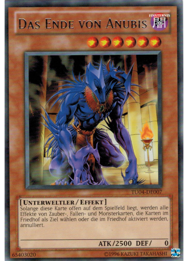 Das Ende von Anubis