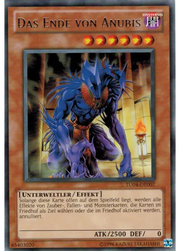 Das Ende von Anubis