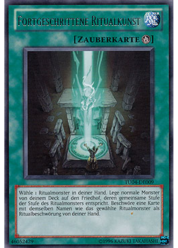 Fortgeschrittene Ritualkunst