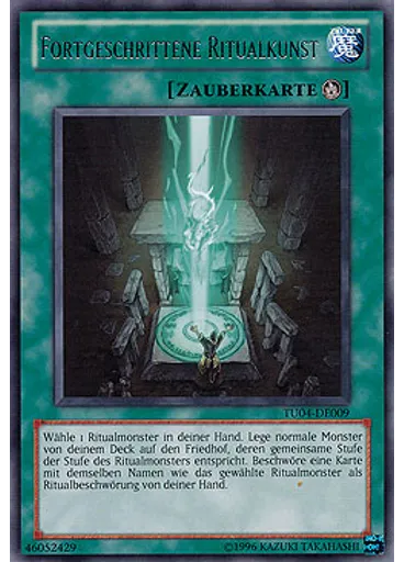 Fortgeschrittene Ritualkunst