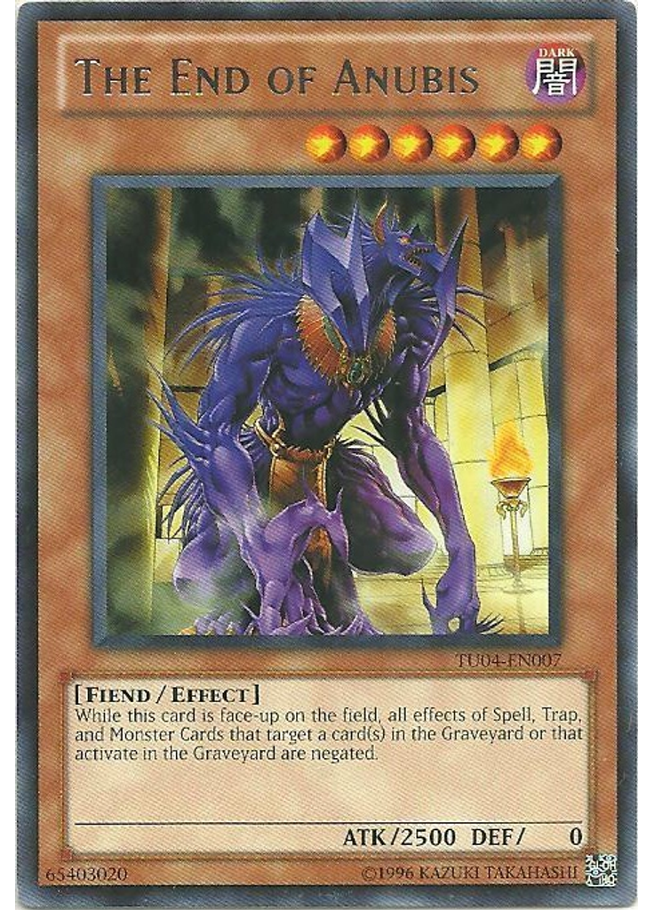 The End of Anubis