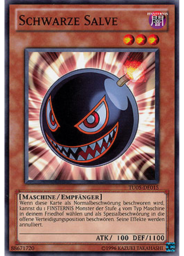 Schwarze Salve