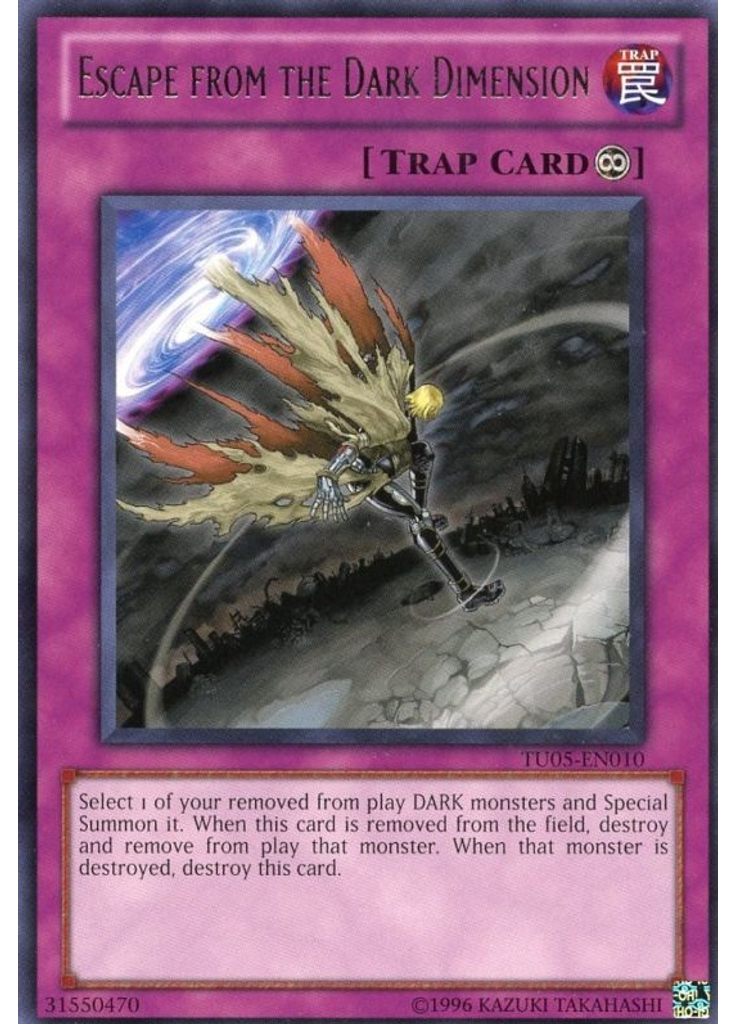 Escape from the Dark Dimension