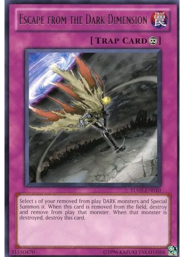 Escape from the Dark Dimension