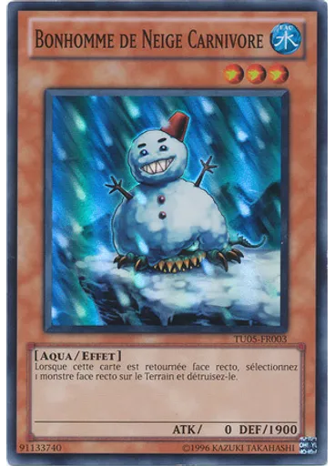 Bonhomme de Neige Carnivore