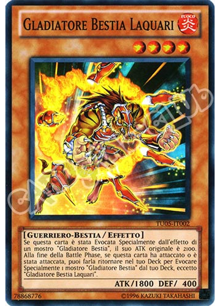Gladiatore Bestia Laquari