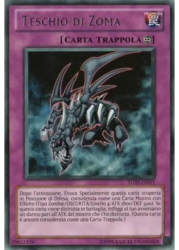 Teschio di Zoma — Busta Turbo: Numero Cinque