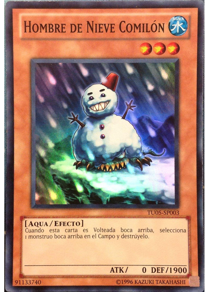 Hombre de Nieve Comilón