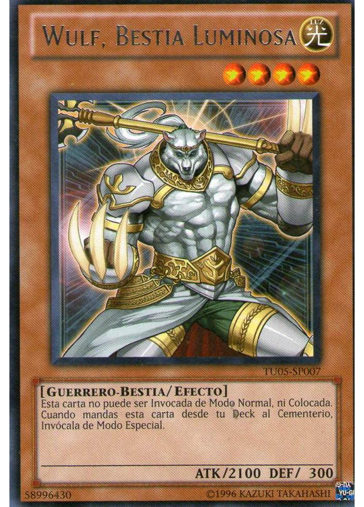 Wulf, Bestia Luminosa