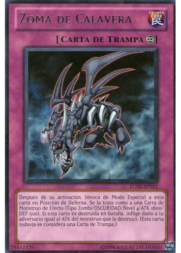 Zoma de Calavera — Sobre Turbo: Número Cinco