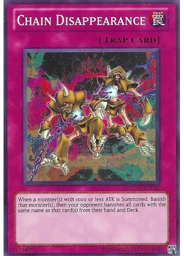 Chain Disappearance
