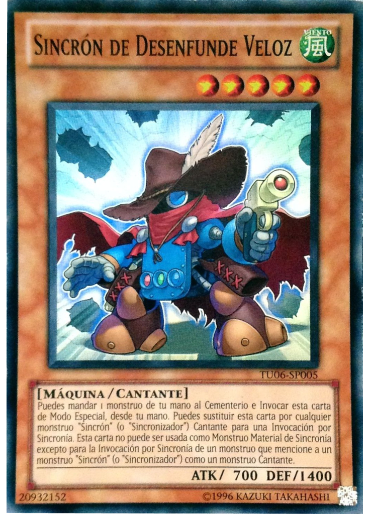 Sincrón de Desenfunde Veloz