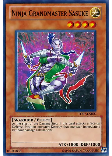 Ninja Grandmaster Sasuke — Turbo Pack: Booster Seven