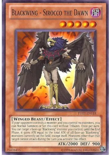 Blackwing - Sirocco the Dawn — Turbo Pack: Booster Seven