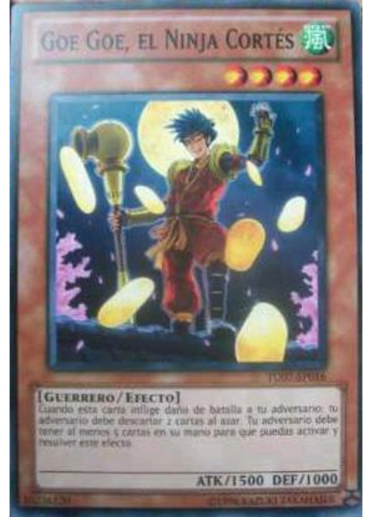 Goe Goe, el Ninja Cortés