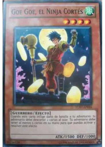 Goe Goe, el Ninja Cortés