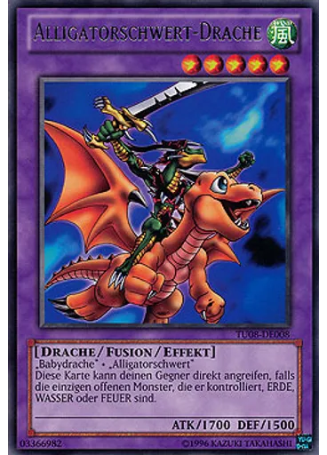 Alligatorschwert-Drache — Turbo Pack: Booster Eight