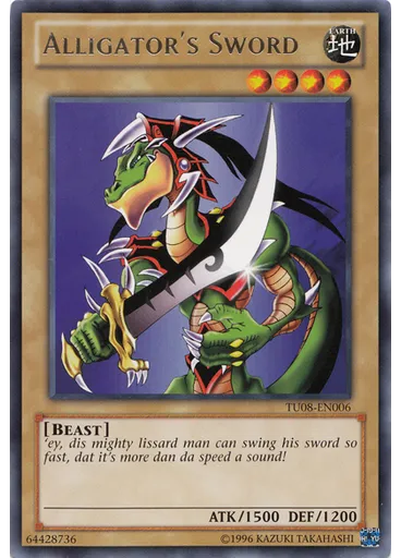 Alligator's Sword — Turbo Pack: Booster Eight