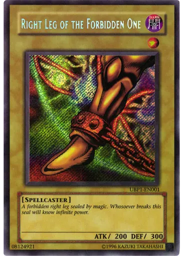 Right Leg of the Forbidden One — Promotional Cards 2006