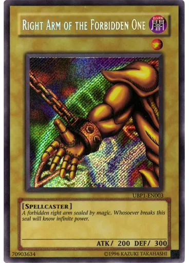 Right Arm of the Forbidden One