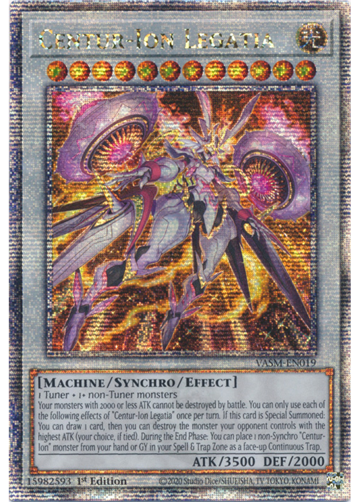 Centur-Ion Legatia (Quarter Century Secret Rare 1st Edition)