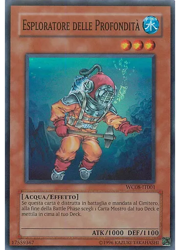 Esploratore delle Profondità — Yu-Gi-Oh! WORLD CHAMPIONSHIP 2008 Bundle