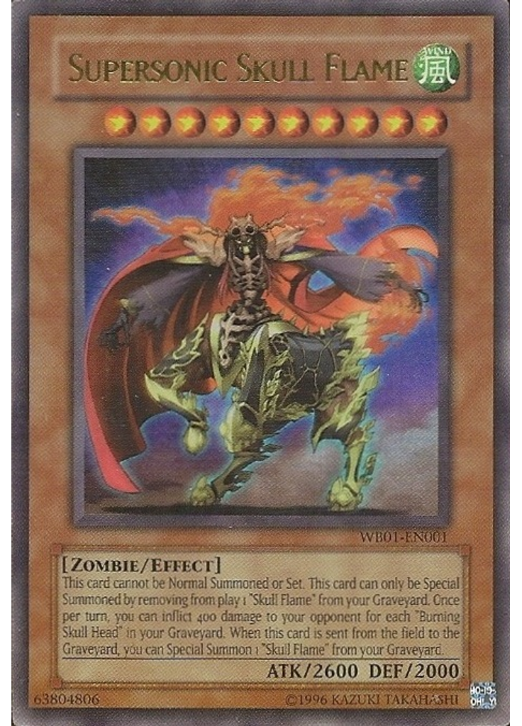 Supersonic Skull Flame (Ultra Rare Unlimited)