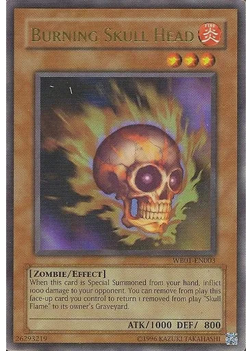 Burning Skull Head (Ultra Rare Unlimited)