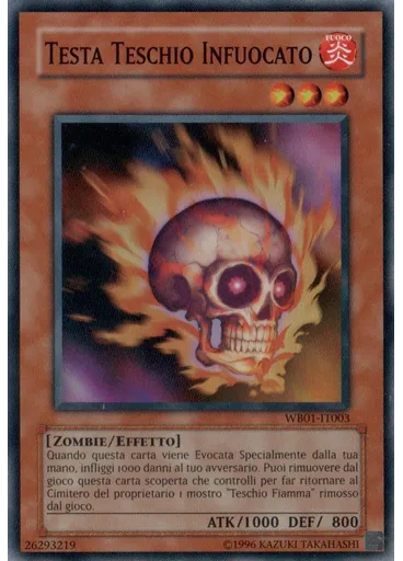 Testa Teschio Infuocato — Yu-Gi-Oh! 5D's STARDUST ACCELERATOR - WORLD CHAMPIONSHIP 2009 - Bundle