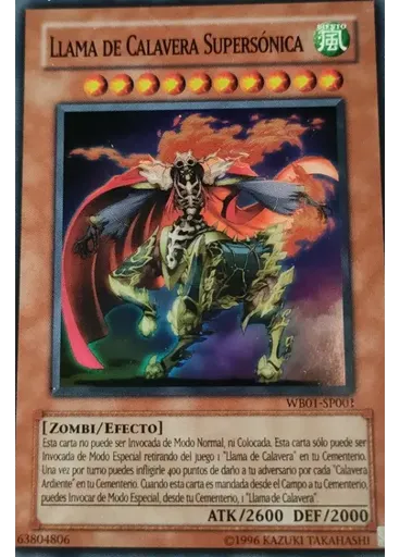 Llama de Calavera Supersónica