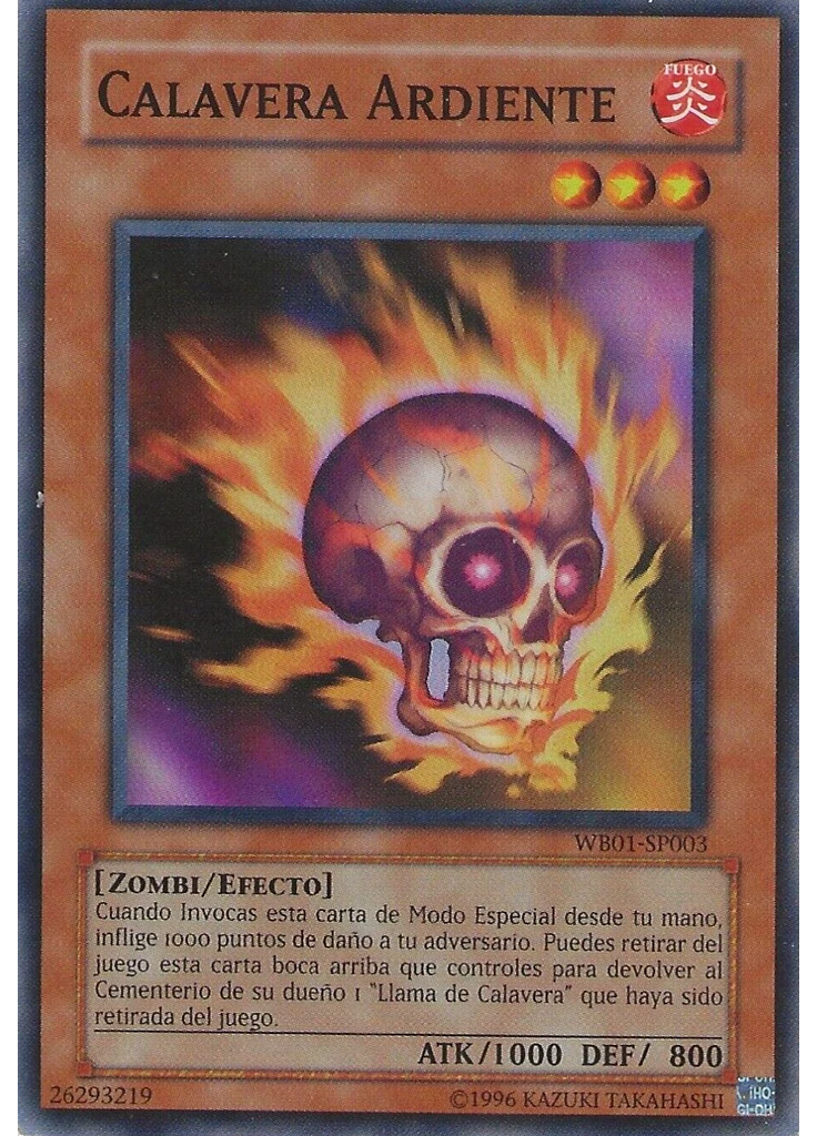 Calavera Ardiente