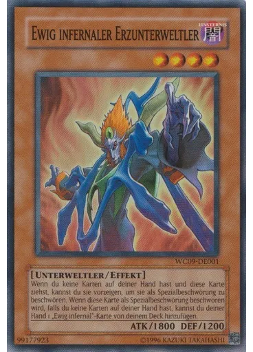Ewig infernaler Erzunterweltler — Yu-Gi-Oh! 5D's STARDUST ACCELERATOR - WORLD CHAMPIONSHIP 2009 - Pakete