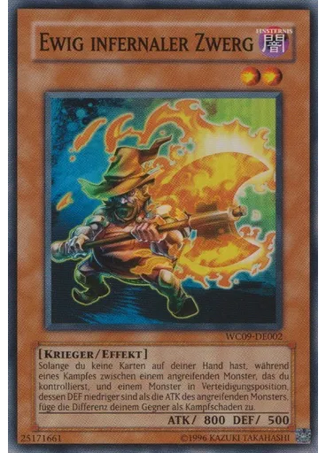Ewig infernaler Zwerg — Yu-Gi-Oh! 5D's STARDUST ACCELERATOR - WORLD CHAMPIONSHIP 2009 - Pakete