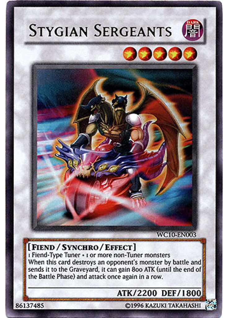 Stygian Sergeants (Ultra Rare Unlimited)