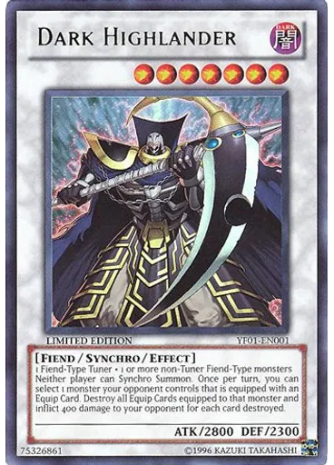 Dark Highlander — Promotional Cards 2010