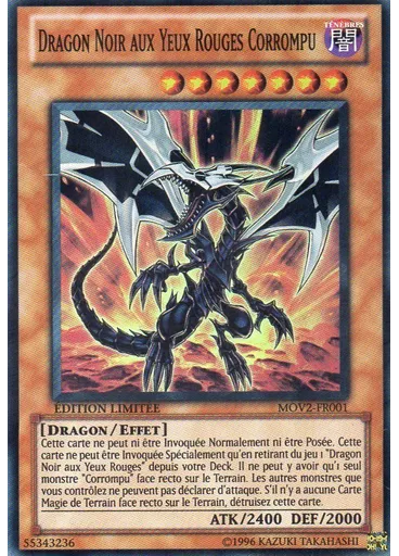 Dragon Noir aux Yeux Rouges Corrompu — Yu-Gi-Oh! 5D's WORLD CHAMPIONSHIP 2011 - OVER THE NEXUS - Jeux