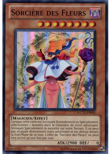 Sorcière des Fleurs — Yu-Gi-Oh! 5D's WORLD CHAMPIONSHIP 2011 - OVER THE NEXUS - Jeux