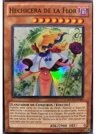 Hechicera de la Flor — Yu-Gi-Oh! 5D's WORLD CHAMPIONSHIP 2011 - OVER THE NEXUS - Videojuegos