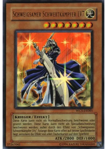 Schweigsamer Schwertkämpfer LV7 — Yu-Gi-Oh! 7 Trials to Glory - World Championship Tournament 2005 - Pakete