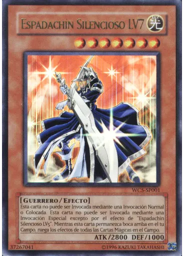 Espadachín Silencioso LV7 — Yu-Gi-Oh! 7 Trials to Glory - World Championship Tournament 2005 - Videojuegos