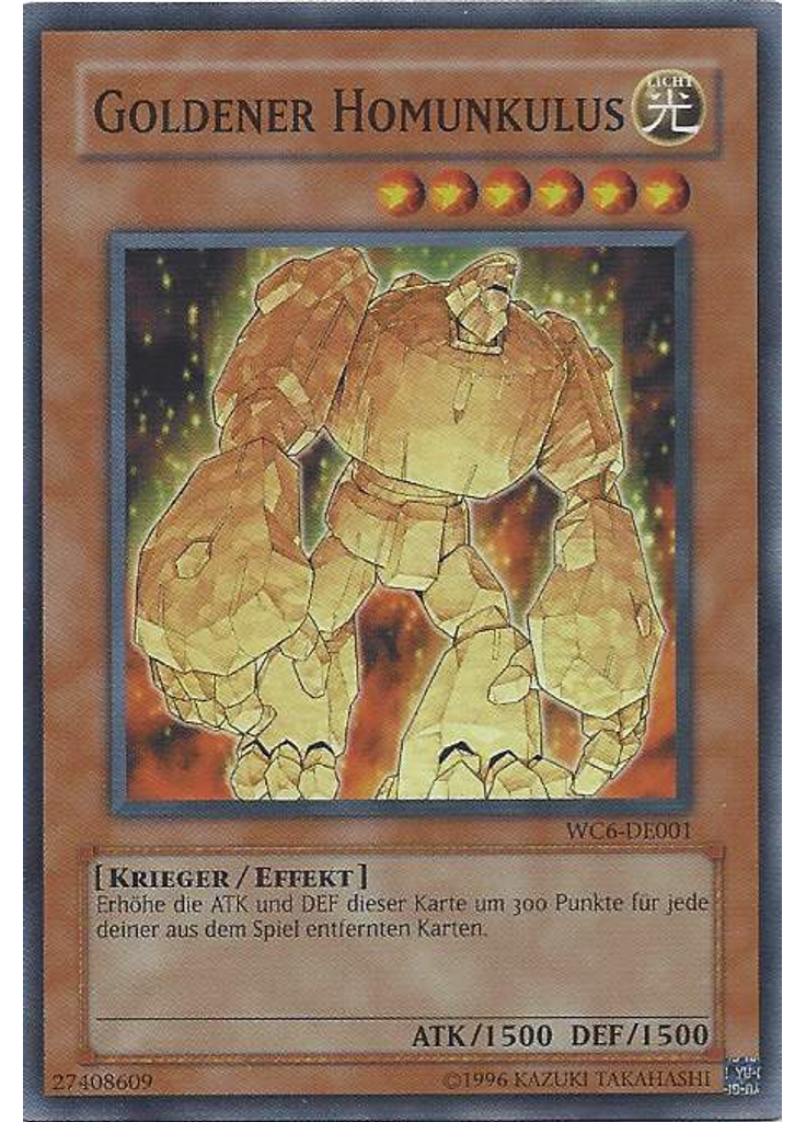 Goldener Homunkulus