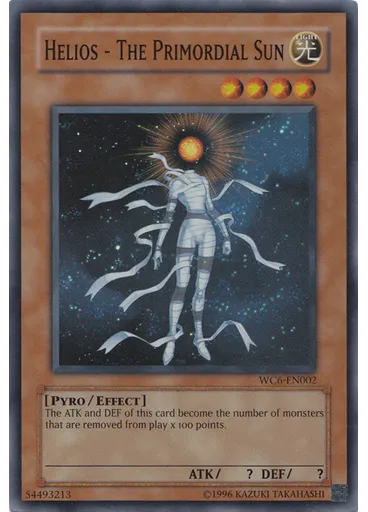 Helios - The Primordial Sun — Yu-Gi-Oh! Ultimate Masters: World Championship Tournament Promotional Cards