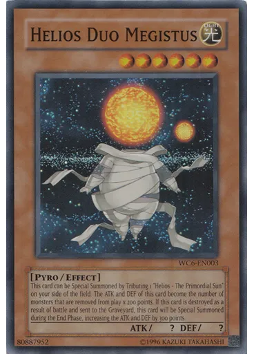 Helios Duo Megistus — Yu-Gi-Oh! Ultimate Masters: World Championship Tournament Promotional Cards