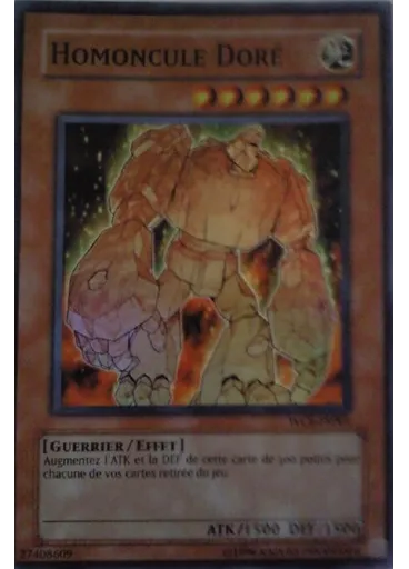 Homoncule Doré — Yu-Gi-Oh! ULTIMATE MASTERS - World Championship Tournament 2006 - Jeux