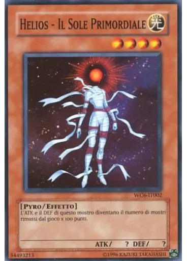 Helios - Il Sole Primordiale — Yu-Gi-Oh! ULTIMATE MASTERS - World Championship Tournament 2006 - Bundle