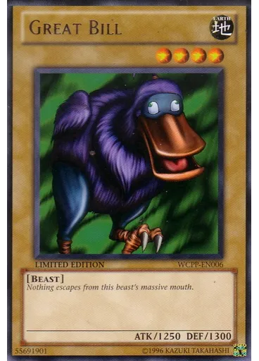 Great Bill — World Championship 2010 Card Pack