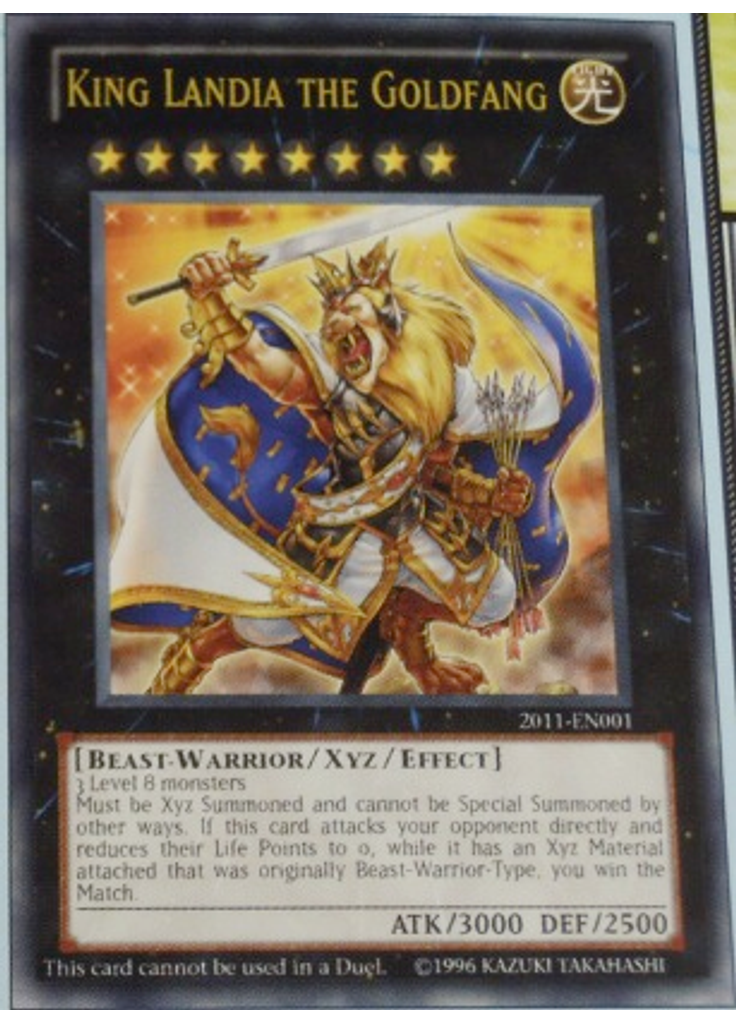 King Landia the Goldfang