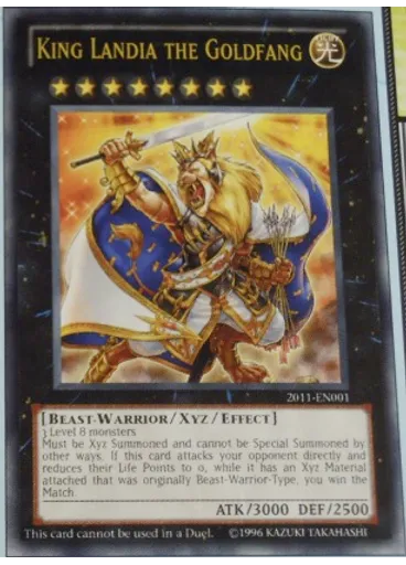 King Landia the Goldfang