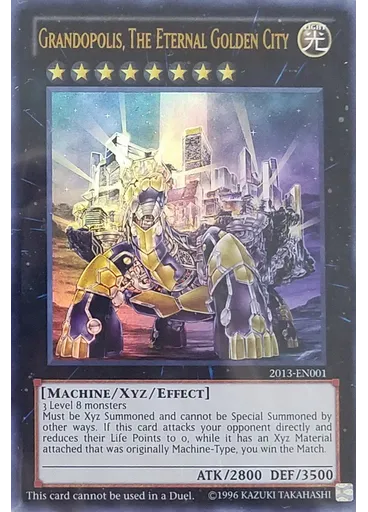 Grandopolis, The Eternal Golden City